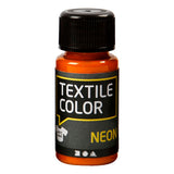 Kreativfirma Textilfarbe für Textilfarbe - Neon Oranje, 50 ml