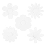 Creotime https: www.cchobby.nl Flowers-d-20-cm-400-gr-white-5x3-piece-1-box