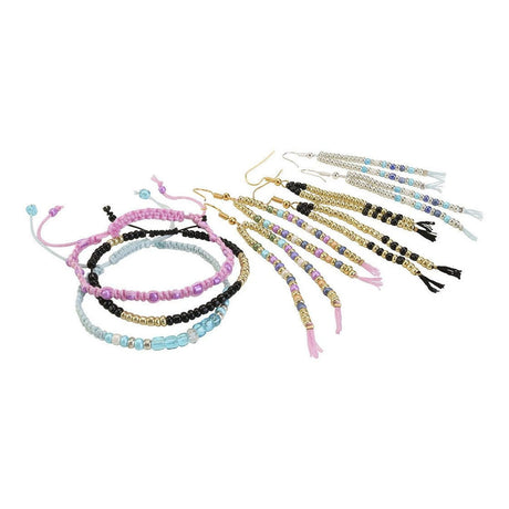 Kreativfirma Rocailles Metallic Colors, 130 Gramm