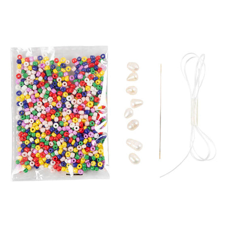 Kreativfirma Mini Hobbyset Schmuck Süßwasserperlenketten