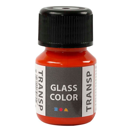 Creativ Company Glass Farbe Transparent Farbe - Orange, 30 ml