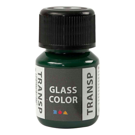 Creativ Company Glass Farbe Transparent Farbe - Briliant Green, 30 ml