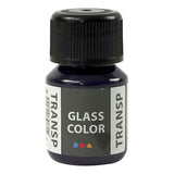 Creativ Company Glass Farbe Transparent Farbe - Marine Blue, 30 ml