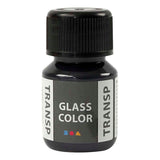 Creativ Company Glass Farbe Transparent Farbe - Schwarz, 30 ml