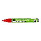 Creativ Company Glass und Porzellan starten Glitzer Semi-Cover-Rot
