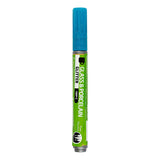 Creativ company glasen porseleinstift glitter semi-dekkend turquoise