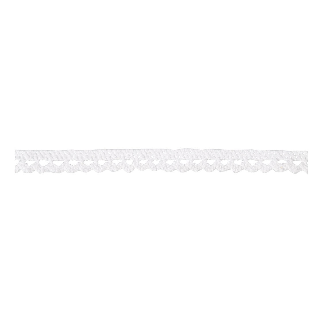 Creativ Company lace ribbon white, 10m