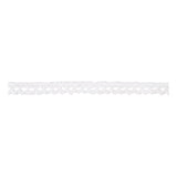 Creativ Company lace ribbon white, 10m