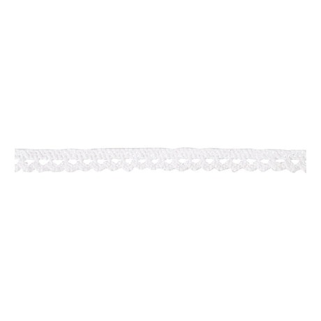 Creativ Company Lace Ribbon White, 10m
