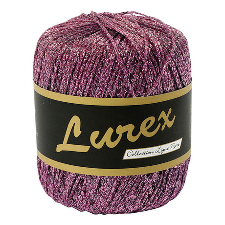 Creativ Company Lurex Glittergarn lila, 160 m
