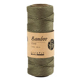 Creativ Company Bamboekoord Olive Bruin, 65 m