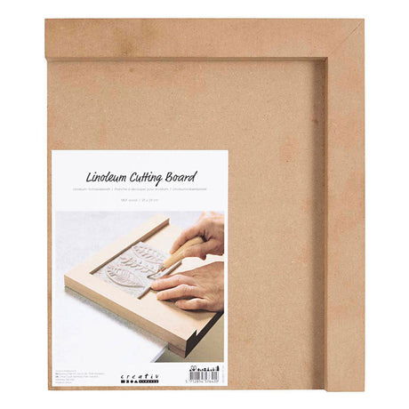 Creativ Company Holzlinoleum Halter rechts -29x25 cm