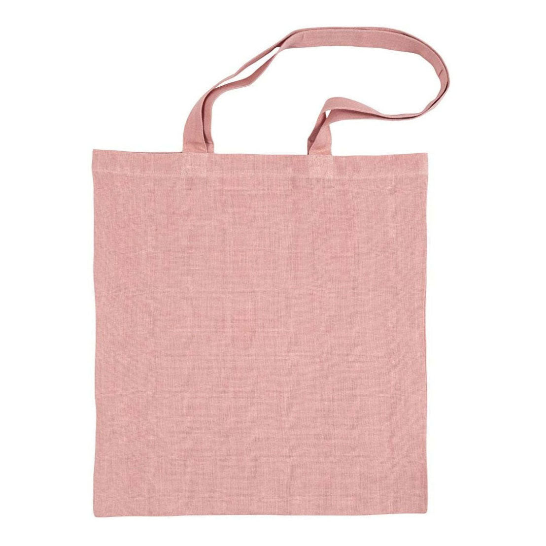 Compagnie Creativ porte du sac de coton rose, 38x42cm