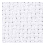 Kreativfirma Aida White 70 Quadrate pro 10 cm, 50x50 cm