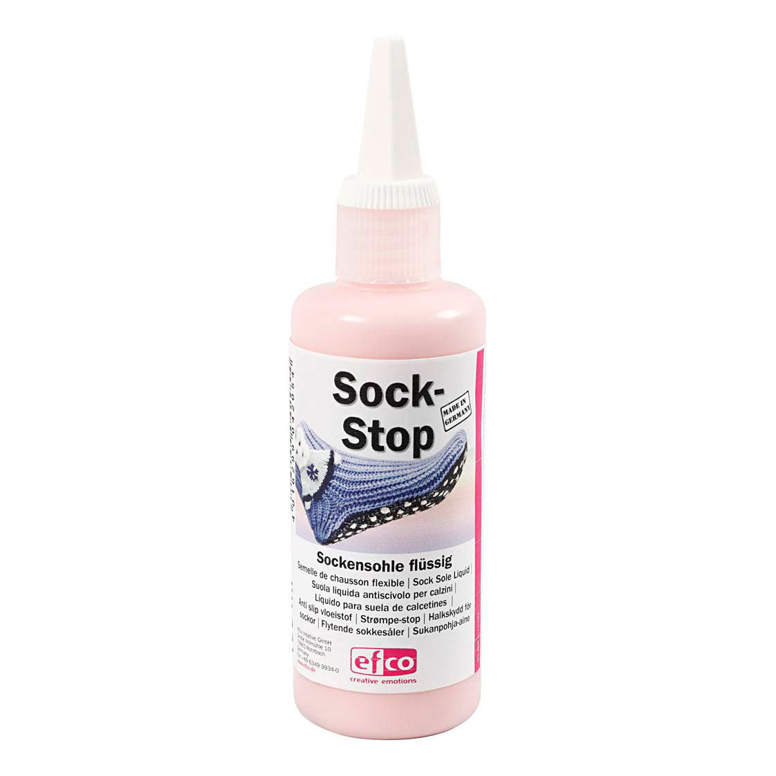 Creativ Company Sock-Stop Anti-Slip Light Red, 100ml