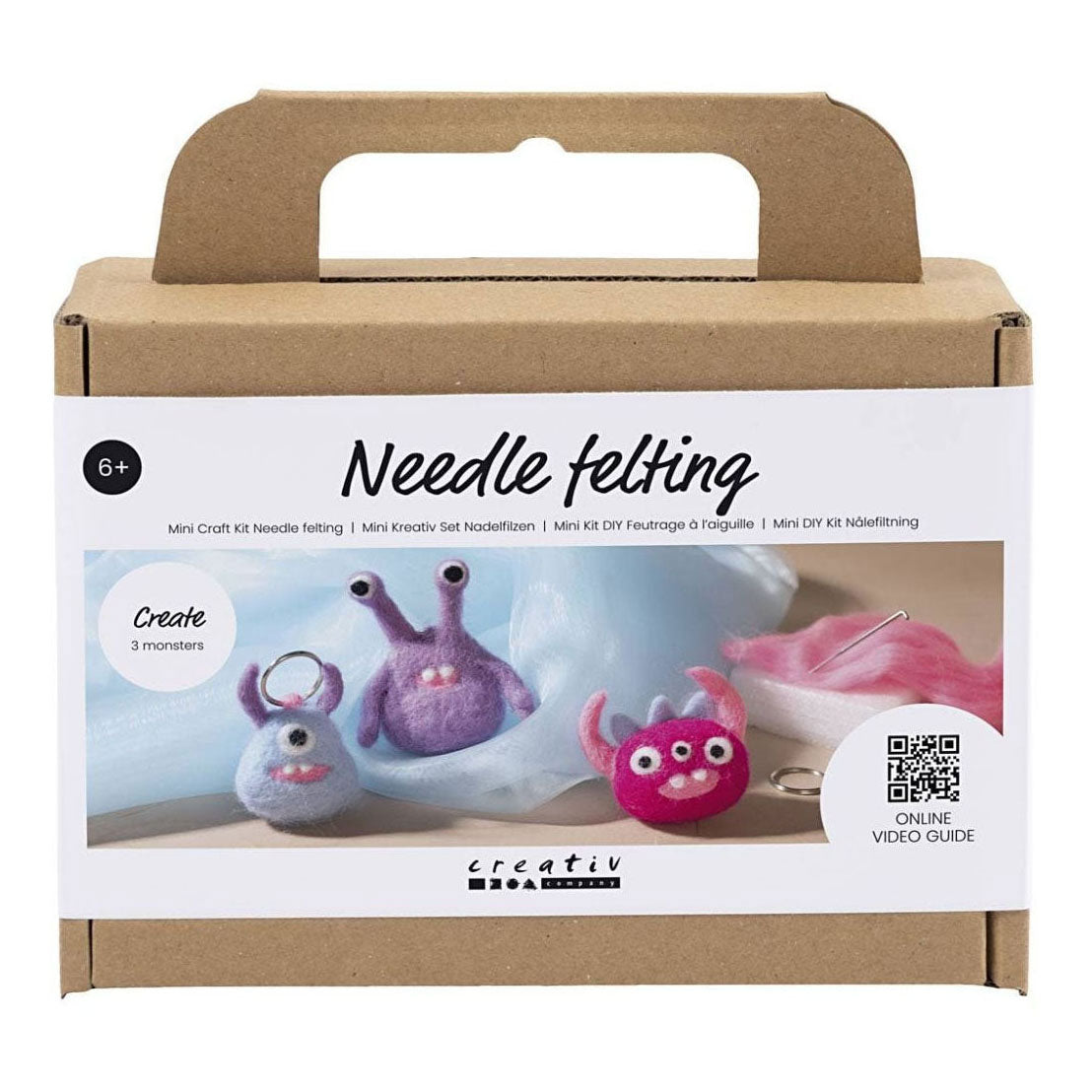 Creativ Company Mini HobbySet Needle Felt Monster