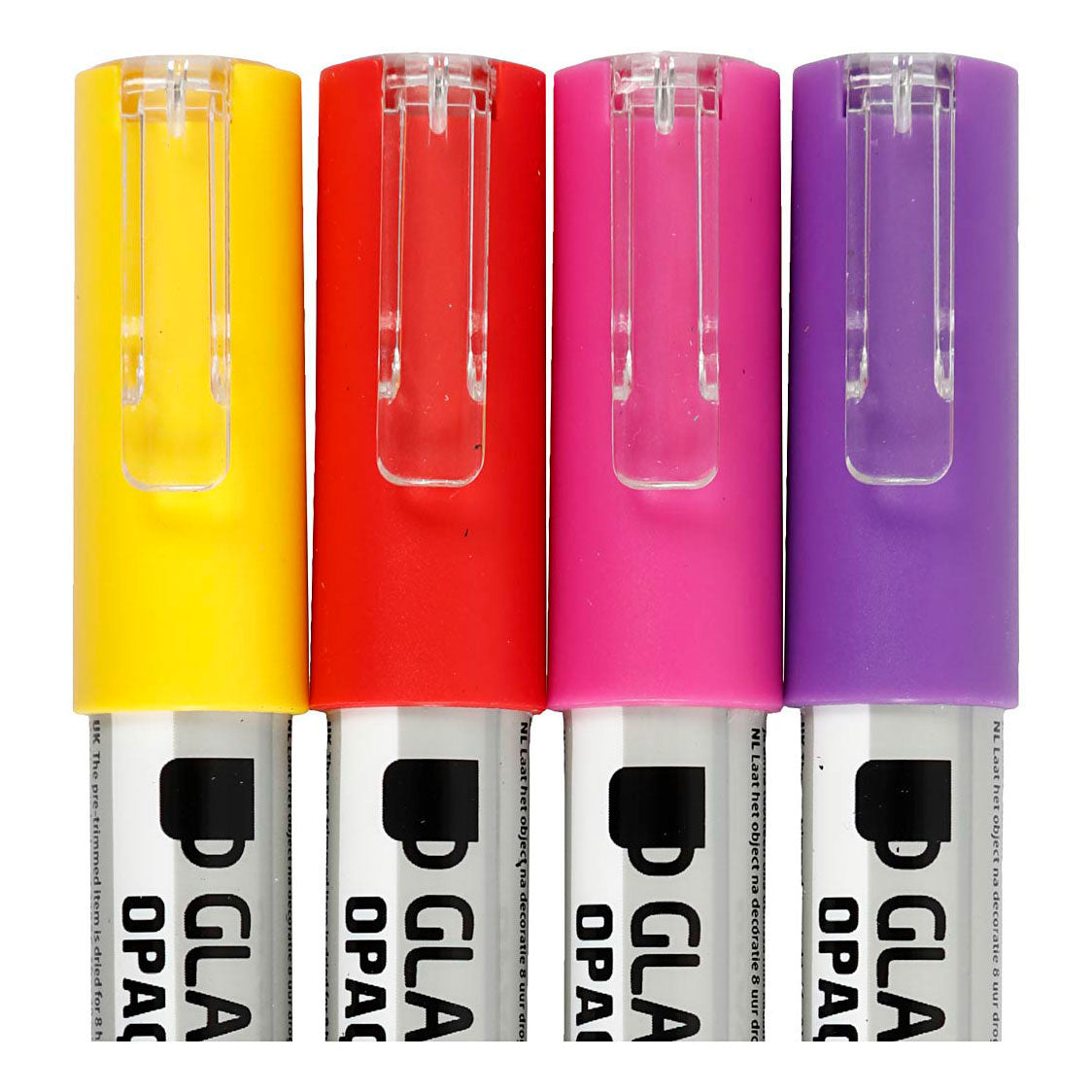 Creativ Company Glass Porzellansteine, die orange lila rot gelb, 4st vergleicht.