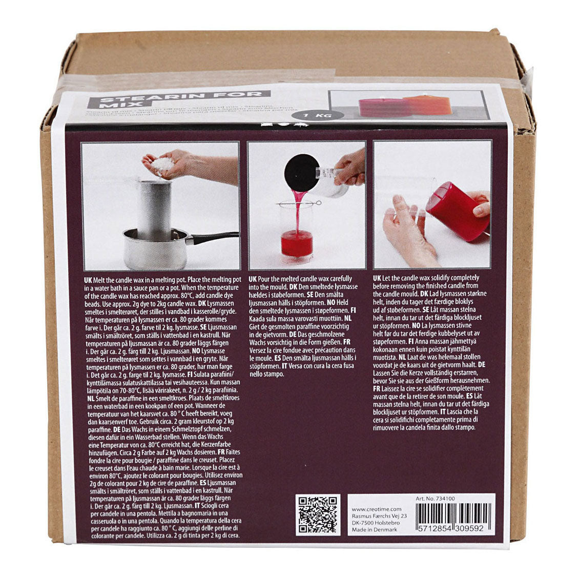 Kreativfirma Stearine mischen, 1 kg