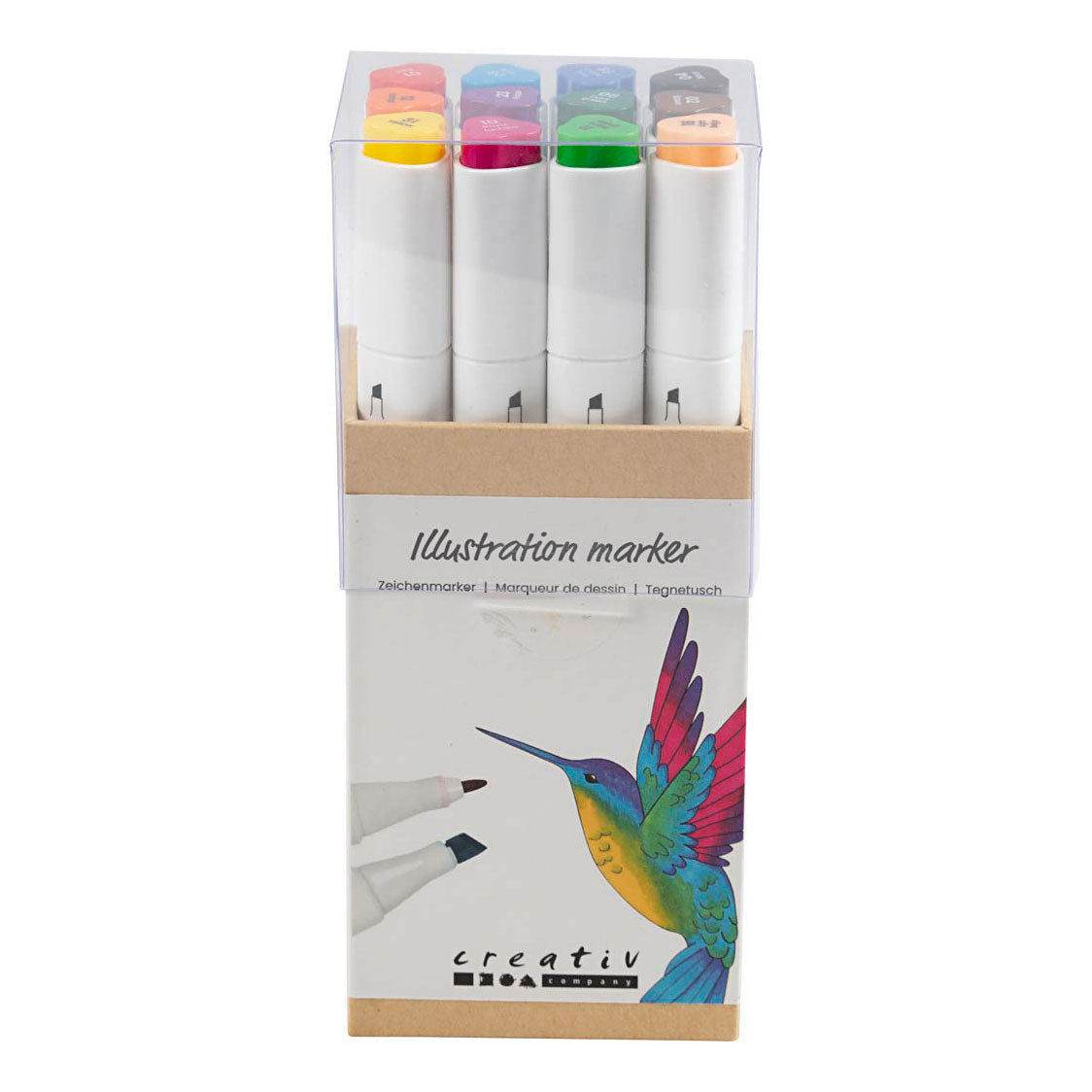 Creativ Company Drawing Pen Standard Colors, 12st.