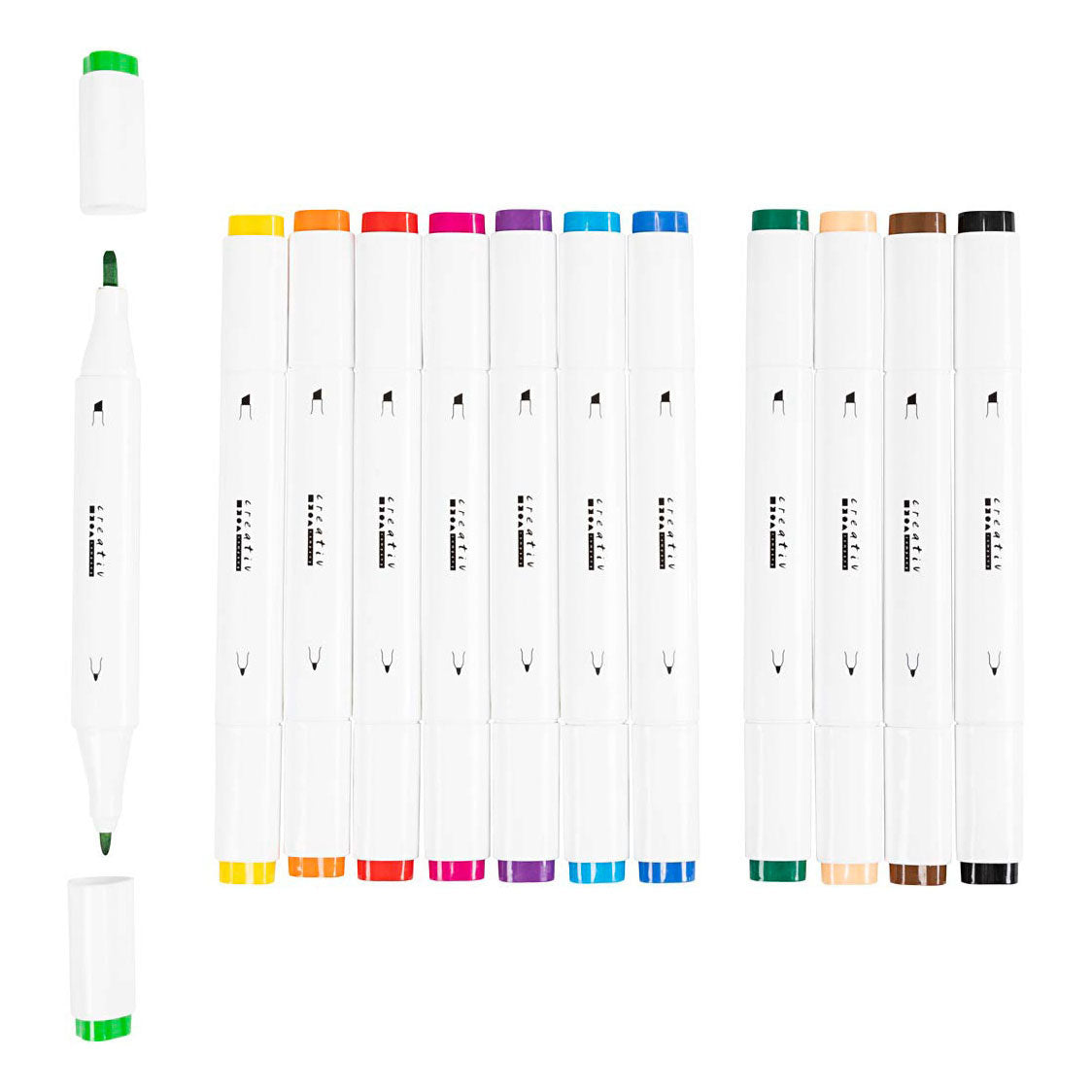 Kreativunternehmen https: www.cchobby.nl Zeichenmarker-Liniendicke-1-8-mm-Standardfarben-12-Stück-1-Box