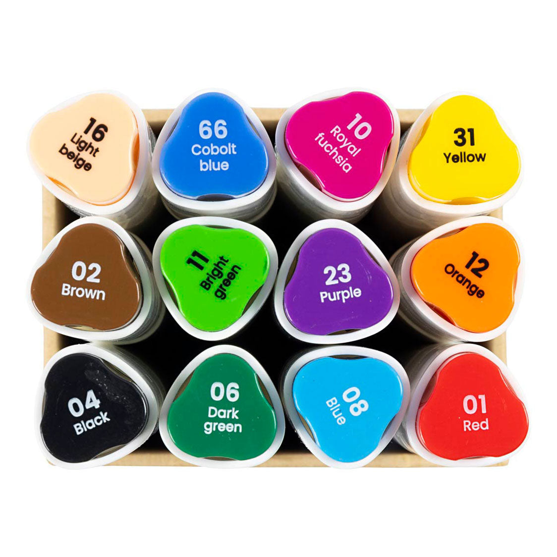 Kreativunternehmen https: www.cchobby.nl Zeichenmarker-Liniendicke-1-8-mm-Standardfarben-12-Stück-1-Box