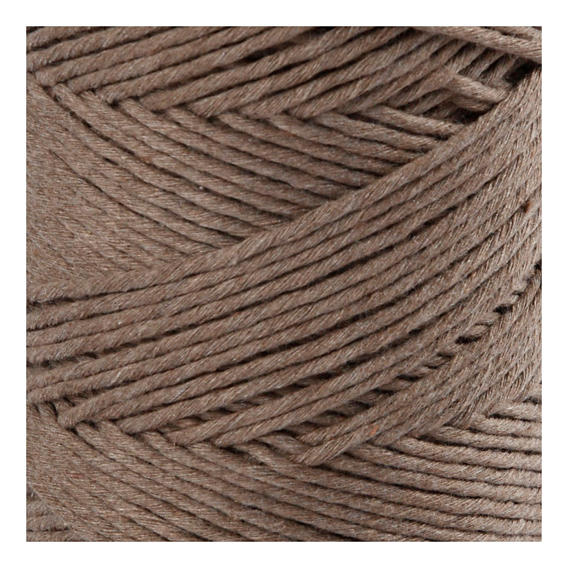 Creativ Company MacRame Cord Light Brown, 198m