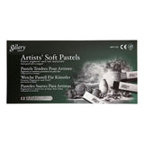 Creativ Company Gallery Soft Pastel Set Black White Harmonie, 12.