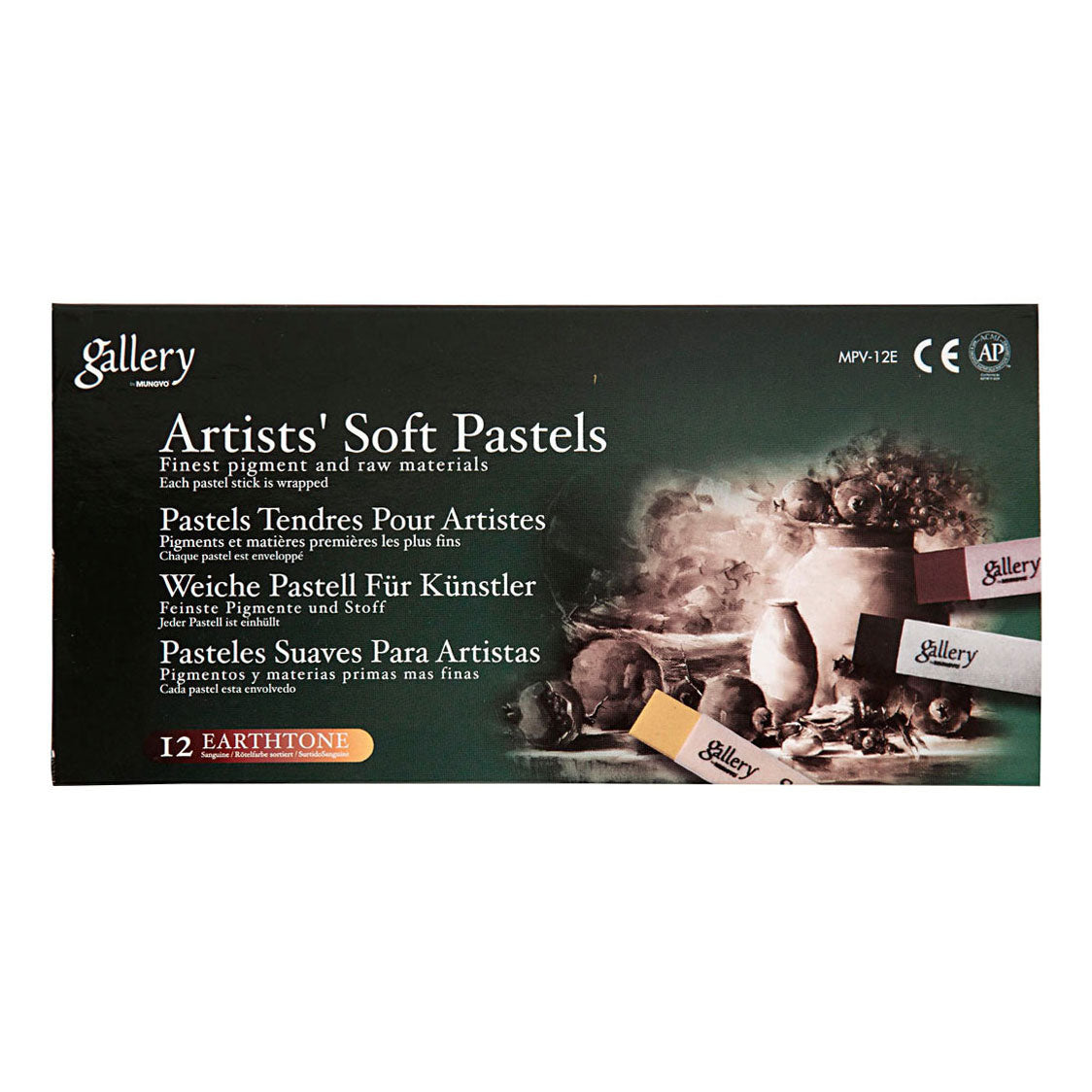 Creativ company gallery soft pastel set bruin harmonie, 12st.