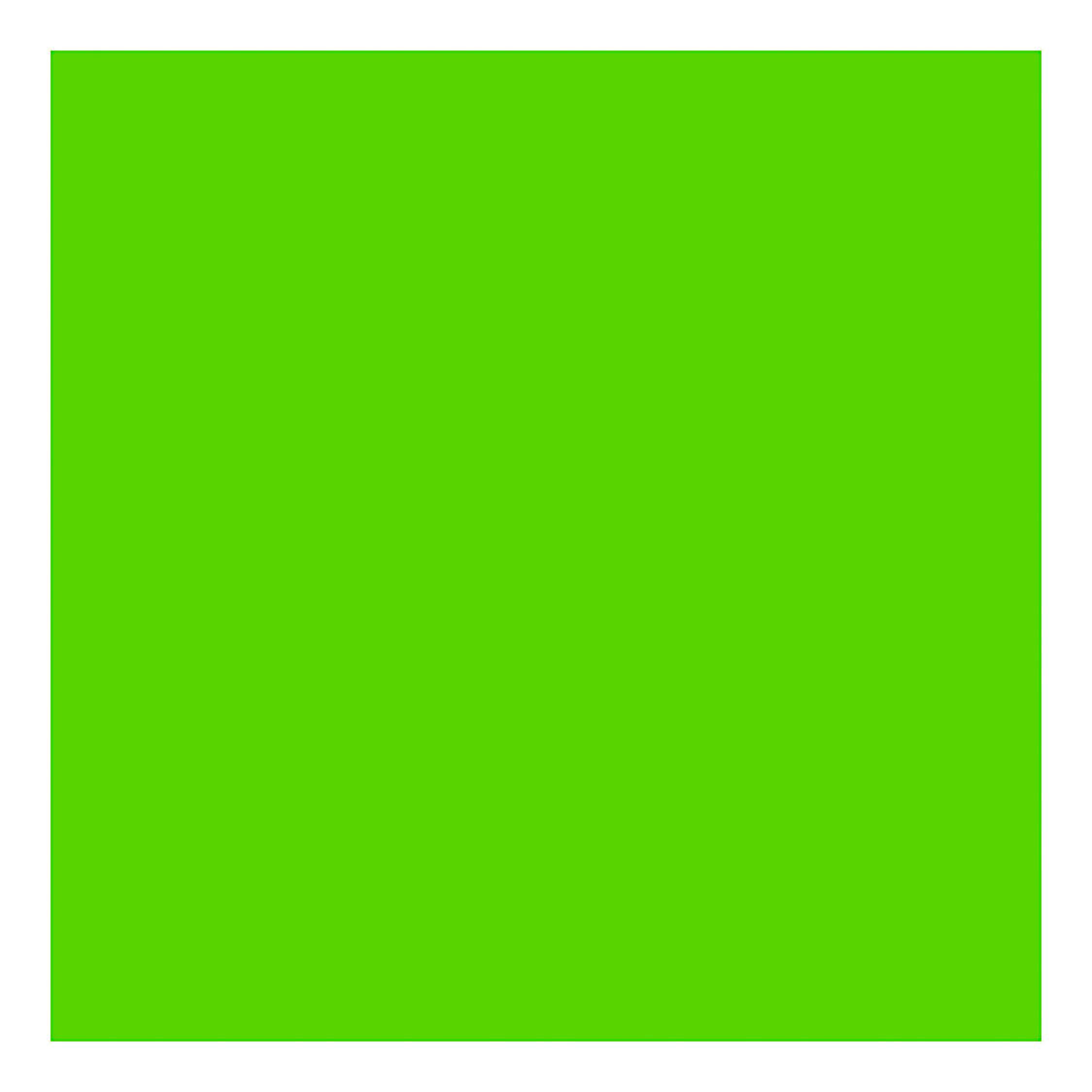 Kreativfirma Textilfarbe Semi -Covering Textil Paint - Neon Green, 500 ml