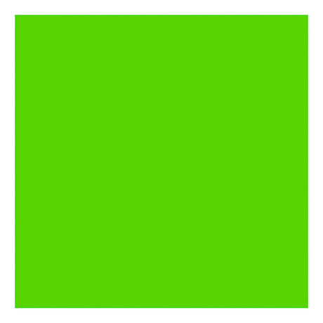 Kreativfirma Textilfarbe Semi -Covering Textil Paint - Neon Green, 500 ml
