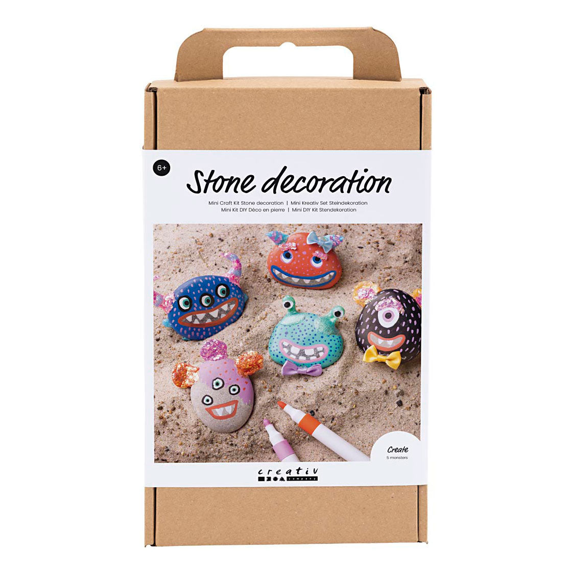 Creativ Company HobbySet Stone Decoration Craft Set