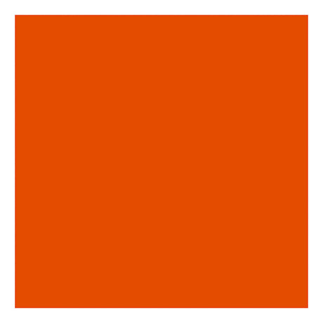 Creativ Company Acrylfarbe Glitzer für Kinder - Orange, 500 ml