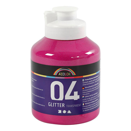 Kreativunternehmen https: www.cchobby.nl acrylic-paint-with-glitters-pink-500-ml-1-bottle