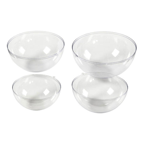 Kreativfirma Kunststoffschimmelformen bilden transparent, 4st.