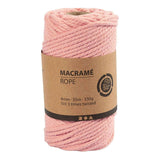 Creative Company Macrame Cord Pink, 55m