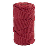 Creativ Company Macrame Cord Red, 55m