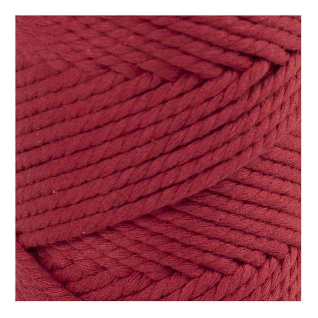 Creativ Company Macrame Cord Red, 55m