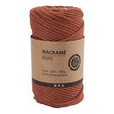 Creative Company Macrame Cord Bunt Orange, 55m