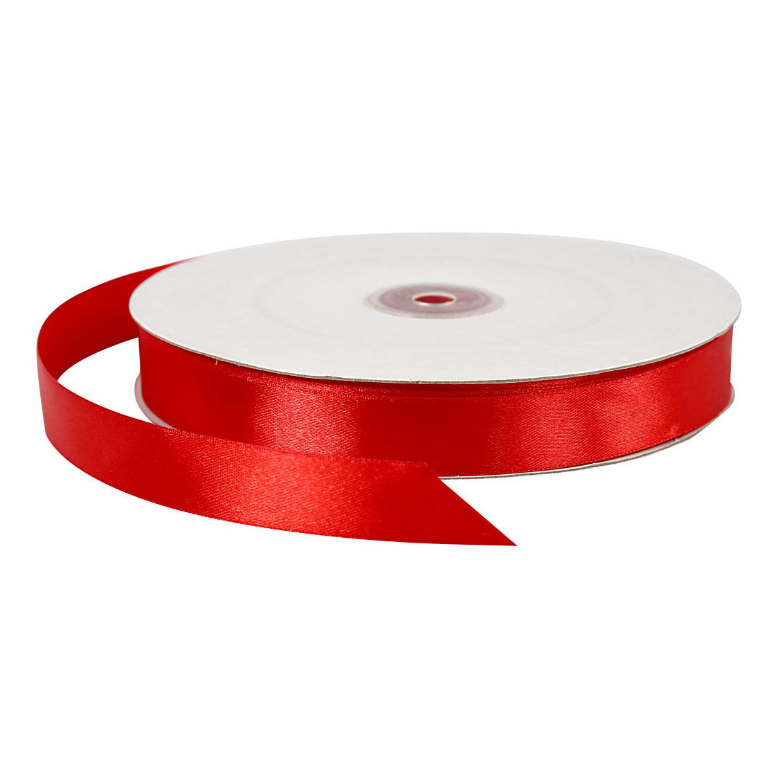 Creativ Company Satin Ribbon Red, 100m