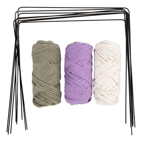 Kreativfirma Hobbyset Macrame Glass Dekoration