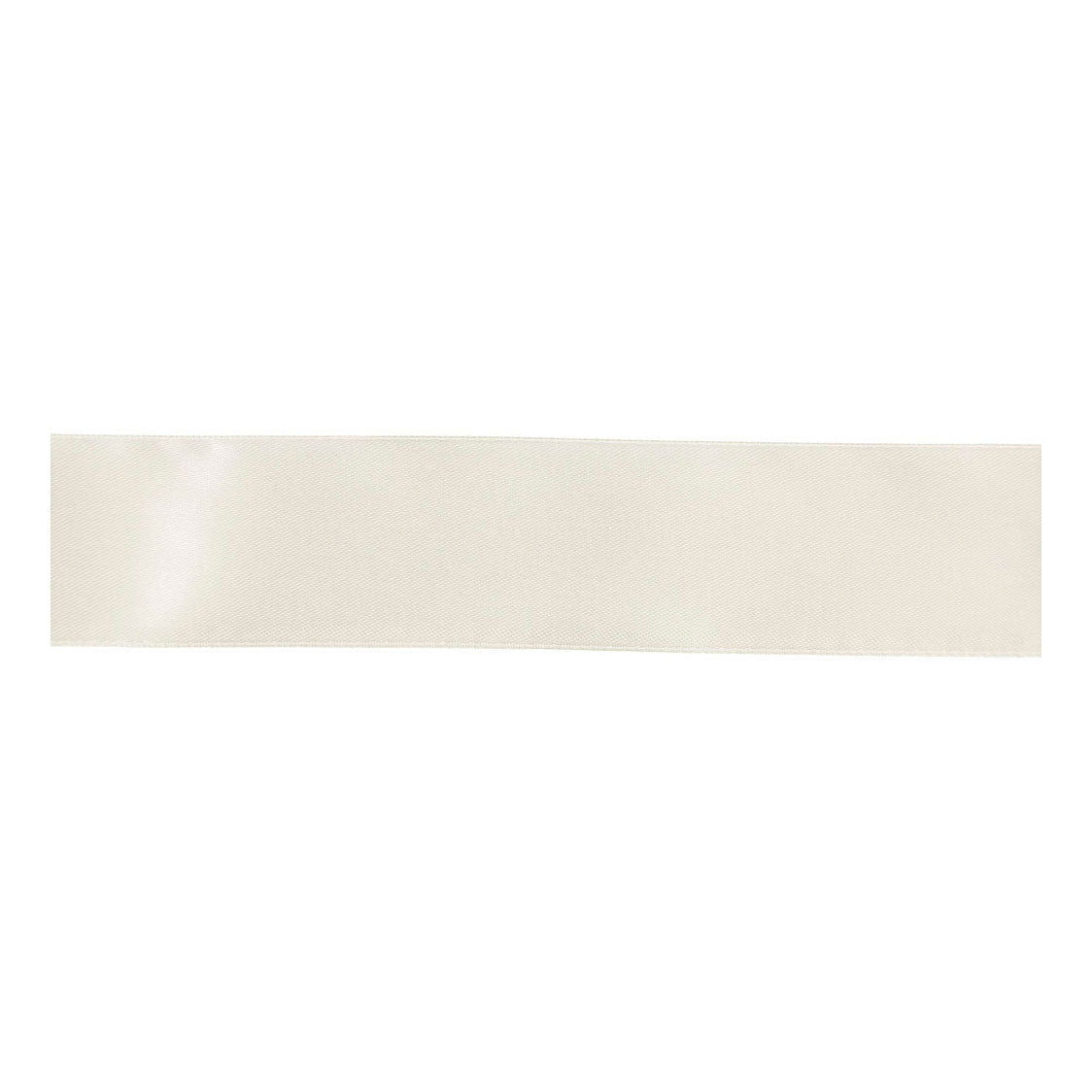 Kreativfirma Satin Ribbon Creme, 50 m