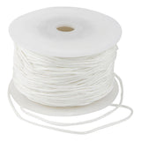 Kreativfirma Polyester Cordweiß 1 mm, 50 m