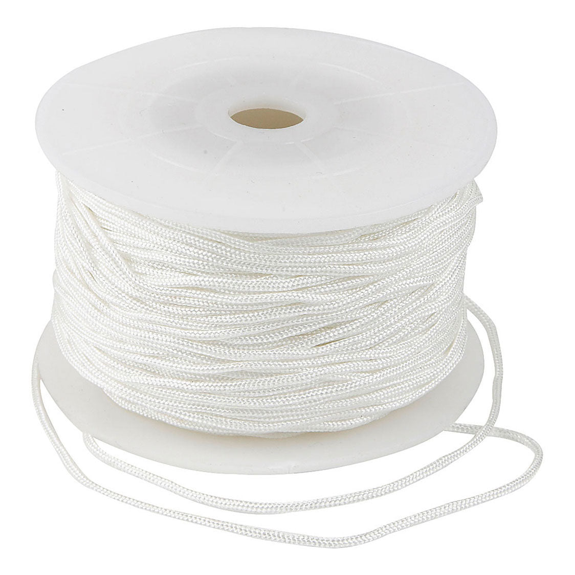 Creative Company Polyester Cord White 1 mm, 50m