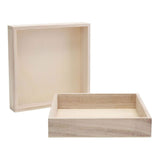 Creative Company Wooden Frame con Rand 16.2x16.2x3cm, 10st.