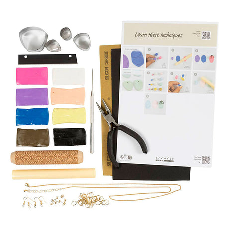 Creativ Company Starter Hobbyset Schmuck Making Clay