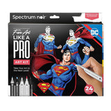 Creativ Company Hobbyseset Ilustrace Comic Book Heroes Superman Color Set