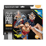 Creative Company Hobbyset Illustration Heroes Book Heroes Wonder Woman Set di colori