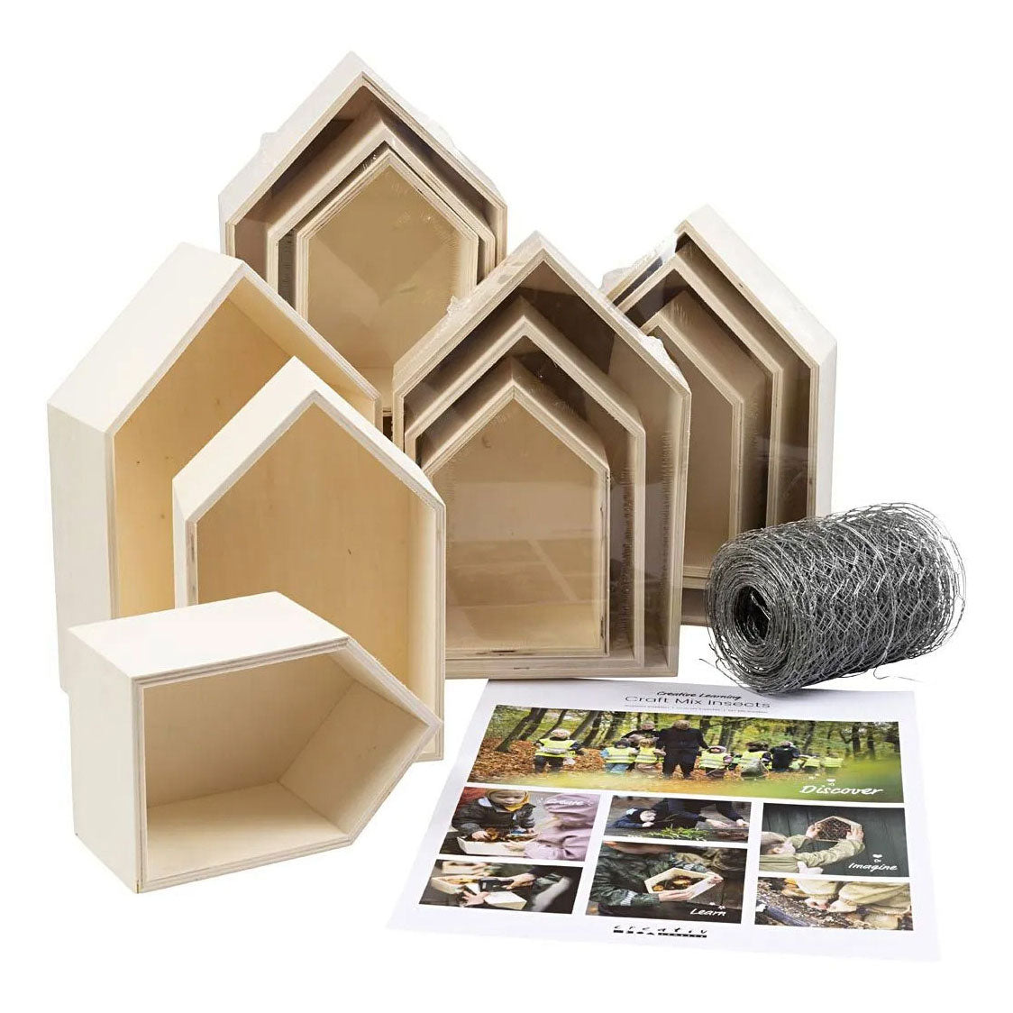 Creativ Company Creative Box Insect Wood Classroom Set