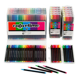 Kreativfirma Colortime Fineliners verschiedene Farben, 18 Anzüge
