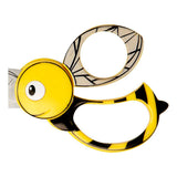 Creativ Company Fiskars Kinderschere mit Tiermotiv, Biene, L: 13 cm, 1 Stück